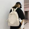 Schultasche lässig einfach literarisch einfarbig Rucksack Männer und Frauen Paartasche Koreanische Version Japanischer Mittelschüler Schultasche