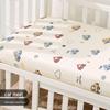 Customizable Soft Breathable Baby Crib and Kids Bed Mattress Cover