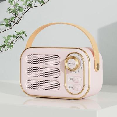 Bluetooth-compatible Wireless Speaker Portable Bass Stereos TF Rechargeable USB