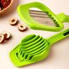 Handheld Easy To Use Stainless Steel Fruit Cutter Cutting Tool Egg Slicer Kiwi Divider