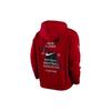 Nike NBA Miami Heat , Casual Sports Brushed Pullover Fleece Lined Hooded Sweatshirt Winter Men's Red (Unisex) Sweatshirts DN3431 608