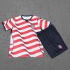 Completo Sportivo Casual a Manica Corta - Maglia da Calcio Uomo USA 2026 Casa