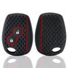 High Quality 2 Buttons Silicone Car Key Case for Renault Trafic Clio Duster Logan Dacia Sandero for Nissan Terrano Almera