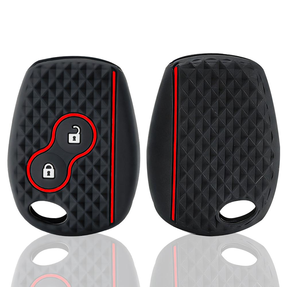 High Quality 2 Buttons Silicone Car Key Case for Renault Trafic Clio Duster Logan Dacia Sandero for Nissan Terrano Almera