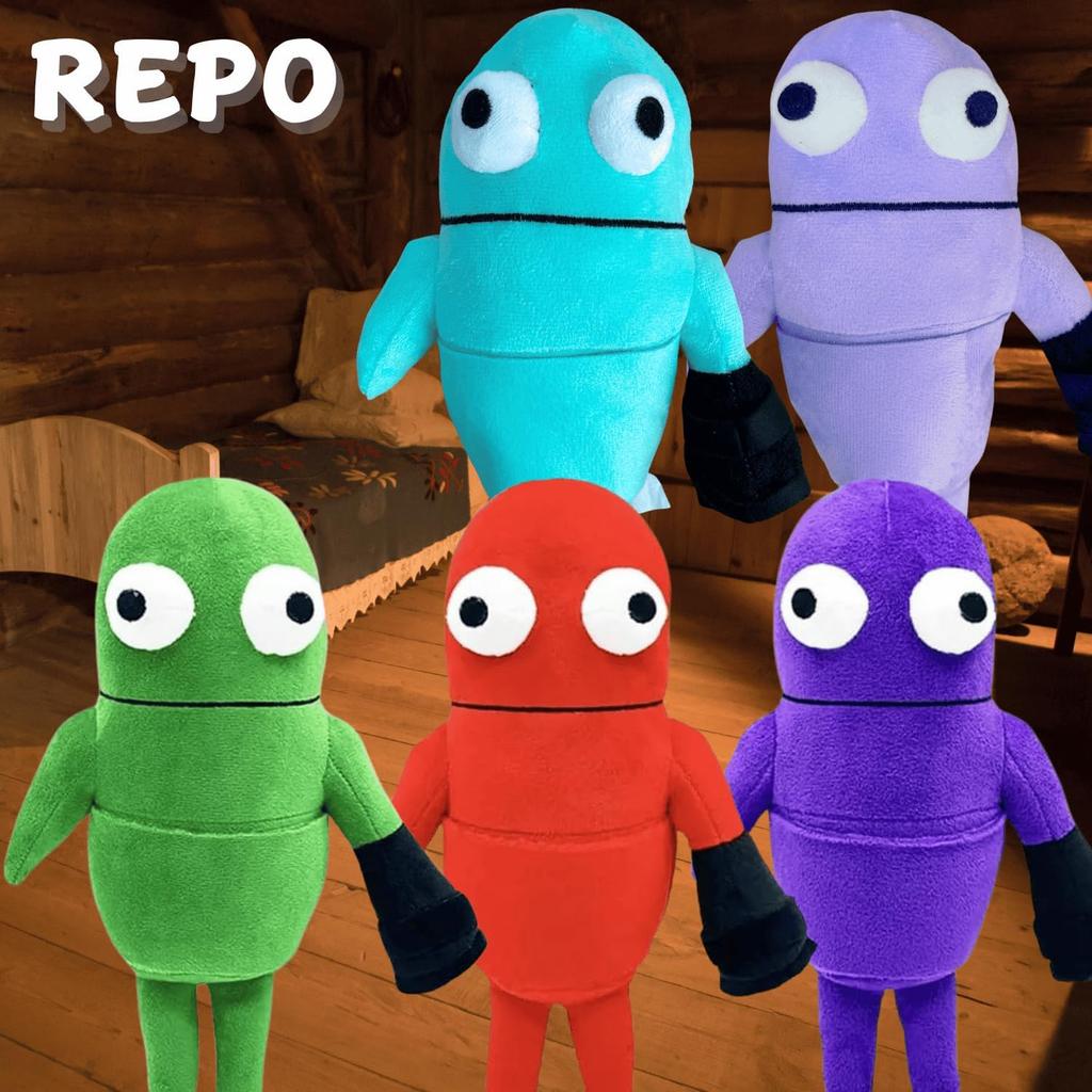 R.E.P.O Plush Toys, 2025 New Mailbox Man Plushies, REPO Horror Game Plush Toy Doll for Fans Gift