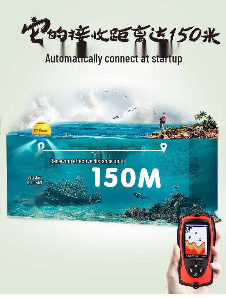 Leqi Wireless Fish Finder Fishing Gear