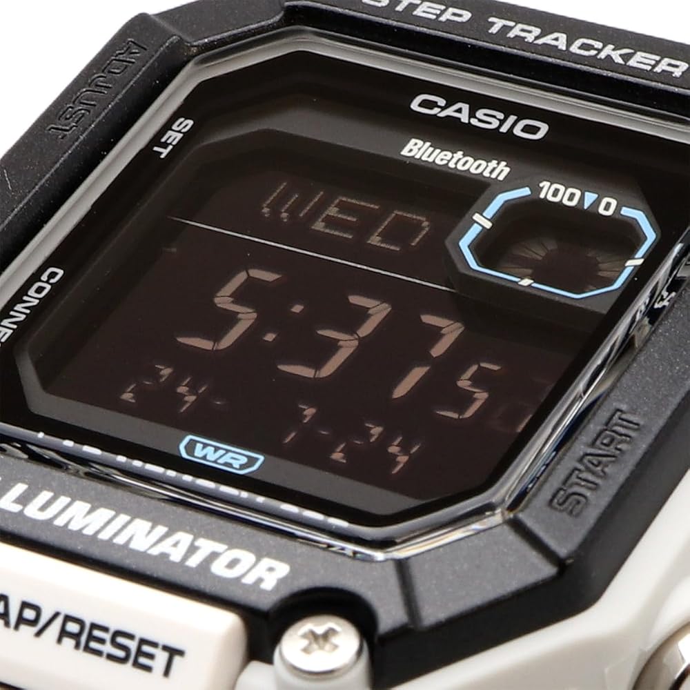 Casio WS-B1000-8BV Bluetooth Digital Watch Mobile Link Step Tracker Men's Light Gray