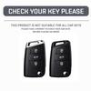 Fashion TPU Car Key Case Cover Bag Keychain for VW Volkswagen MK7 Golf 7 Tiguan MK2 for Seat Ibiza Leon FR 2 Ateca Altea Skoda Octavia A7