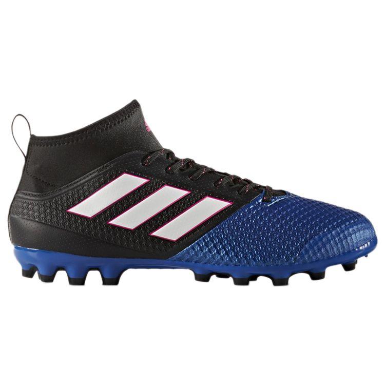 Adidas Ace 17.3 Primemesh Ag Durable Non-Slip Low-Top Soccer Shoes Men Soccer Shoes Blue Black BB1140