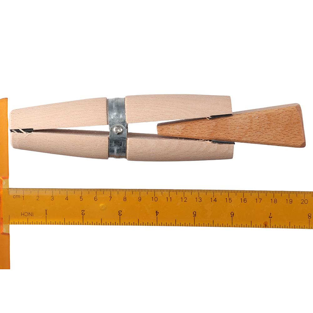1 Set 190x40mm Wooden Clamp 7.48x1.57in Jewelers Holder  Engraving Repairing Rings