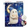 Halloween Pearl Painting Kit Moon Star Night Handmade DIY Home Decoration Painting