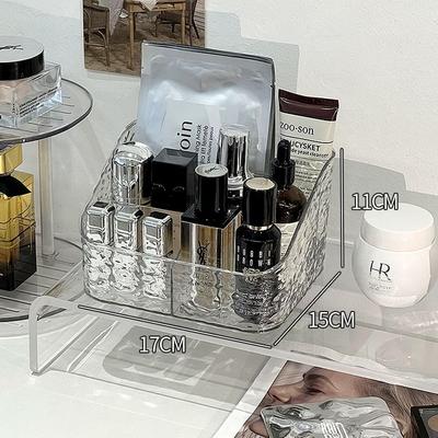 Momoi - Transparent Makeup Tool Desk Organizer (Various Designs)