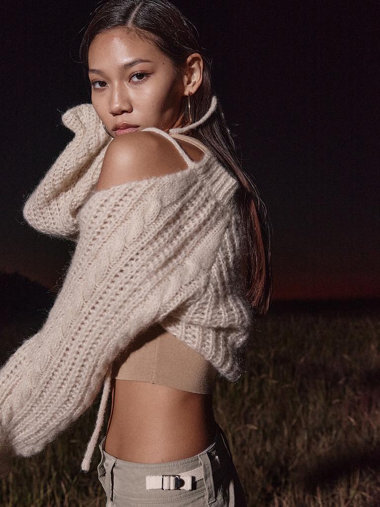 ASIF CALIE Knit Bolero Beige