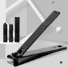 1/3/5Pcs Black Nail Clippers Stainless Steel Nail Cutter Thick Scissor Plier Toenail Fingernail Professional Manicure Trimmer