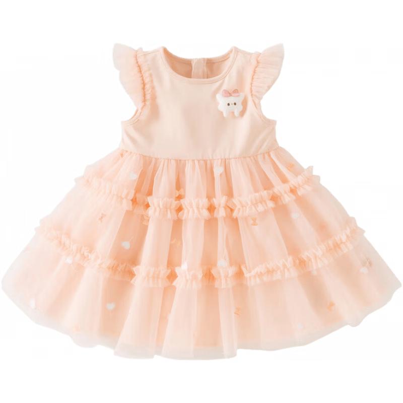 

DAVE & BELLA Girls Knitted Mesh Princess Dress 120cm