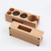 Coffee Tamper Holder 51mm/58mm Wood Coffee Tamper Stand Espresso Tampering Mat Support Base Rack Coffee Accessories Barista Tool