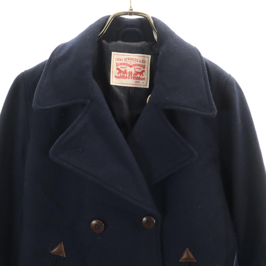 Levi's pea coat S Navy P coat Women Used