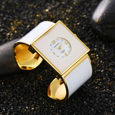 New Fashionable Women's Bangle Watch Ladies' Square Watch