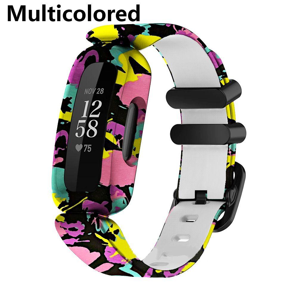Cinturino da polso Braccialetto in silicone Per Fitbit Ace 3/inspire 2 Cinturino per orologio intelligente Braccialetto Sostituzione Cinturini da polso per bambini