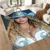 Beyoncé's Glamorous Performance Square rugs are a great choice for living rooms, bedrooms, home décor, and as gifts.
