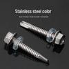 Rust-Proof 410 Stainless Steel M5.5 Hex Head Self-Drilling Self-Tapping Screw