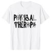 Physical Therapist Print T-shirts Tops for Women Lady Summer Female T-shirts Physical Therapy Clothes