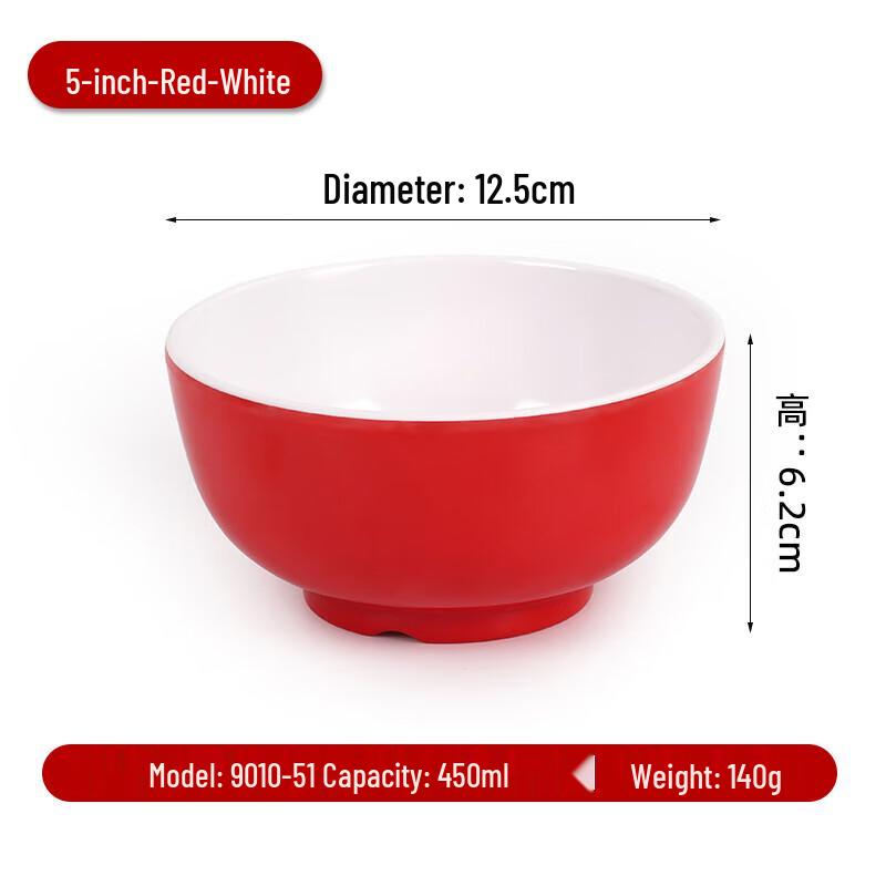 Durable Melamine Dinner Bowls