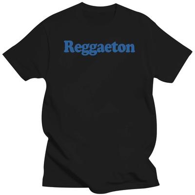 Brand Tee-shirt Tops Black Tshirts for Male Reggaeton J Balvin T-Shirt (Men) MAN T-SHIRT Cott