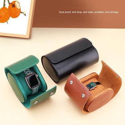 Watch Roll Travel Case Watch Storage and Organizer-Secure Storage with Innovative Removable Pillows & Solid Watch Organizer