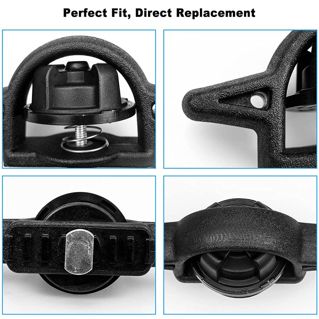 Pickup Trunk Bed Cleat Tie Down Anchor Hook Clip For Toyota Tacoma Tundra Jeep Gladiator Ram Rail System PT278-35160