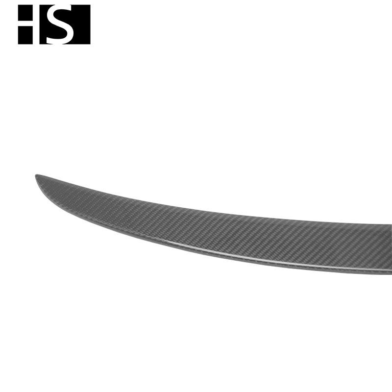 Tesla Model 3 Carbon Fiber Rear Spoiler: Original Style Matte/Gloss Performance Version