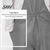 Work Jumpsuit Bib Overalls Adjustable Shoulder Straps Pockets Wide Leg Solid Color Coverall Multi-Pocket Uniforms Tool Storage