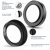 Haoge Metal Lens Hood for Nikon NIKKOR Z 40mm Z 28mm and Z 28mm Compatible with 52mm UV Filters and 52mm Lens Caps F/2, F/2.8, F/2.8 (SE) Lenses,