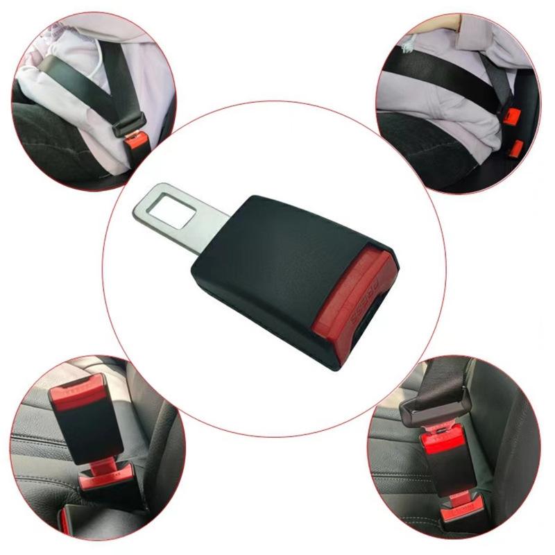 Vehicle Seat Belt Extender and Buckle Lock
