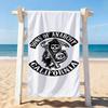 Crime TV Series S-Sons of A-Anarchy Towel Drying Bath Towel Applicable To Light Swimming Camping Yoga Beach Out