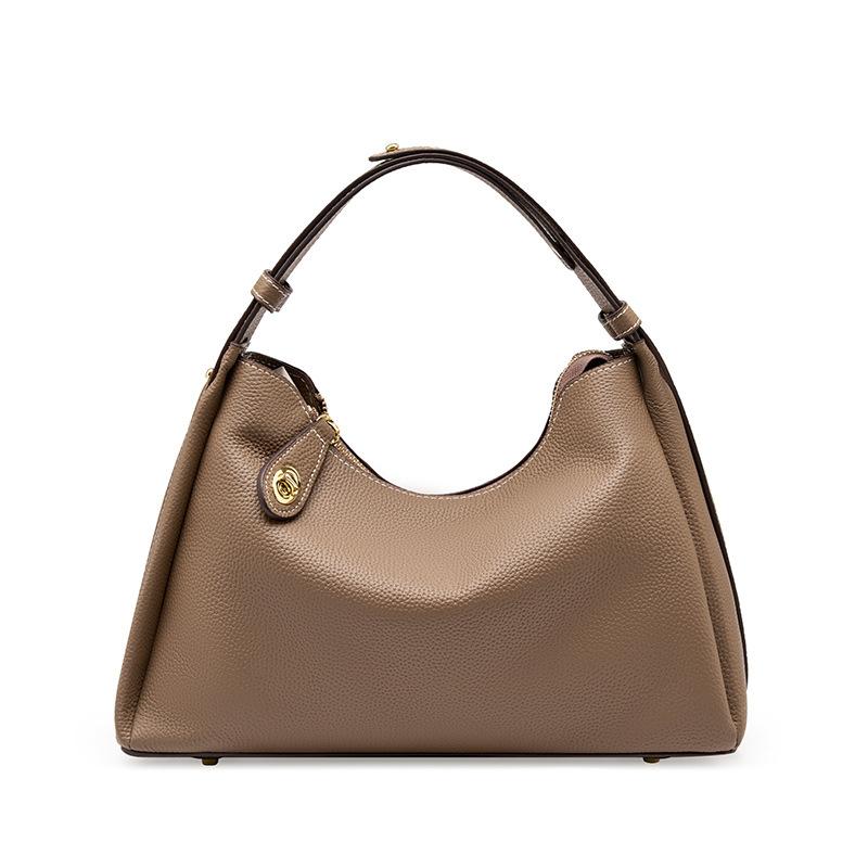 High-end Leather Women's Bags, New Crossbody Shoulder Bags, Women's Fashion Underarm Bags, Atmospheric Women's Bags