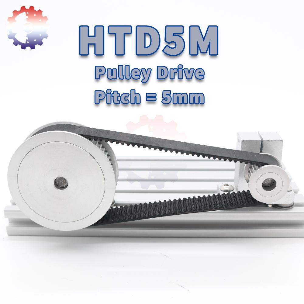 HTD 5M Pulley 30T 32T 34T 36T 38T HTD5M Timing Pulley 30teeth 32teeth 34teeth 36teeth 38teeth Synchronous Wheel 5M Belt Pulley