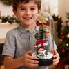 Christmas Nightlight Transparent Glass Christmas Decoration Lamp Glass Dome Ornaments Table Night Lights For Living Room Bedroom