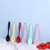 Silicone Spoon Rice Spoon Salad Mixing Spoon Small Colander Kitchen Cooking Spoon Tool Silicone Spoon Kitchen Spoon