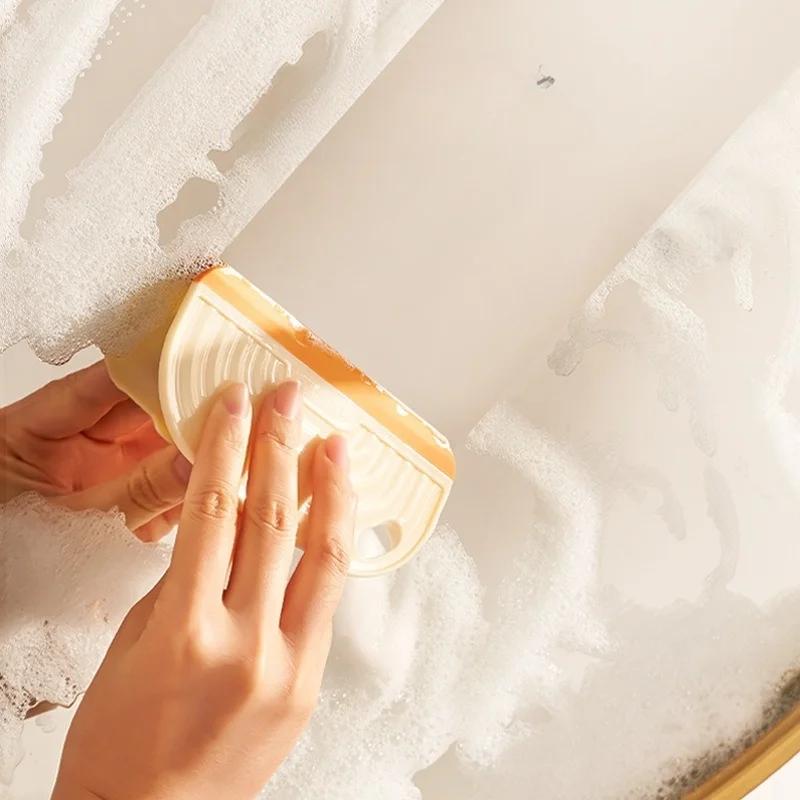 Handy Soft Silicone Squeegee - Non-Scratch Kitchen Scraping Tool, Window/Mirror/Countertop Wiper
