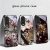 Flower Leopard Shadow For Honor X5 Plus X30 X9c Smart X5b X9a X30 Max X50i 30 Pro 50 Pro 70 90Smart 200 Lite Glass Phone Case