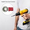 Dust Collector with Guide Feature Ensuring Precise Drilling and Clean Work Area Reusable for Electric Drill