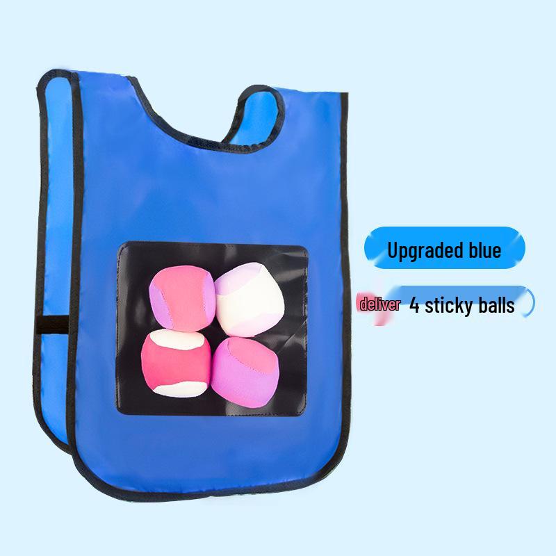 Free Shipping: Kids Sticky Ball Vest for Outdoor Games - Parent-Child Fun Toy