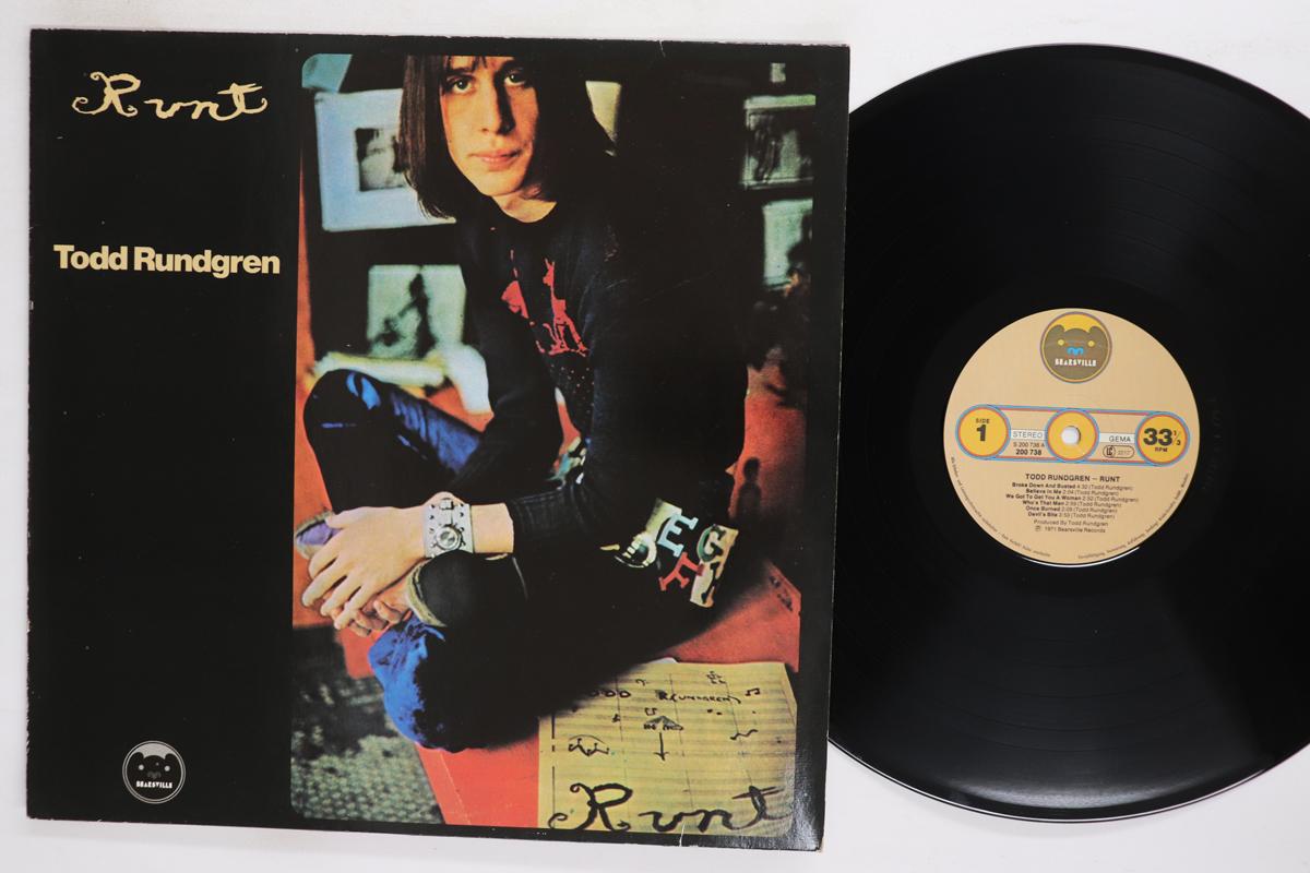 LP Record TODD RUNDGREN  Runt 200738 BEARSVILLE 1979 Germany Rock Used