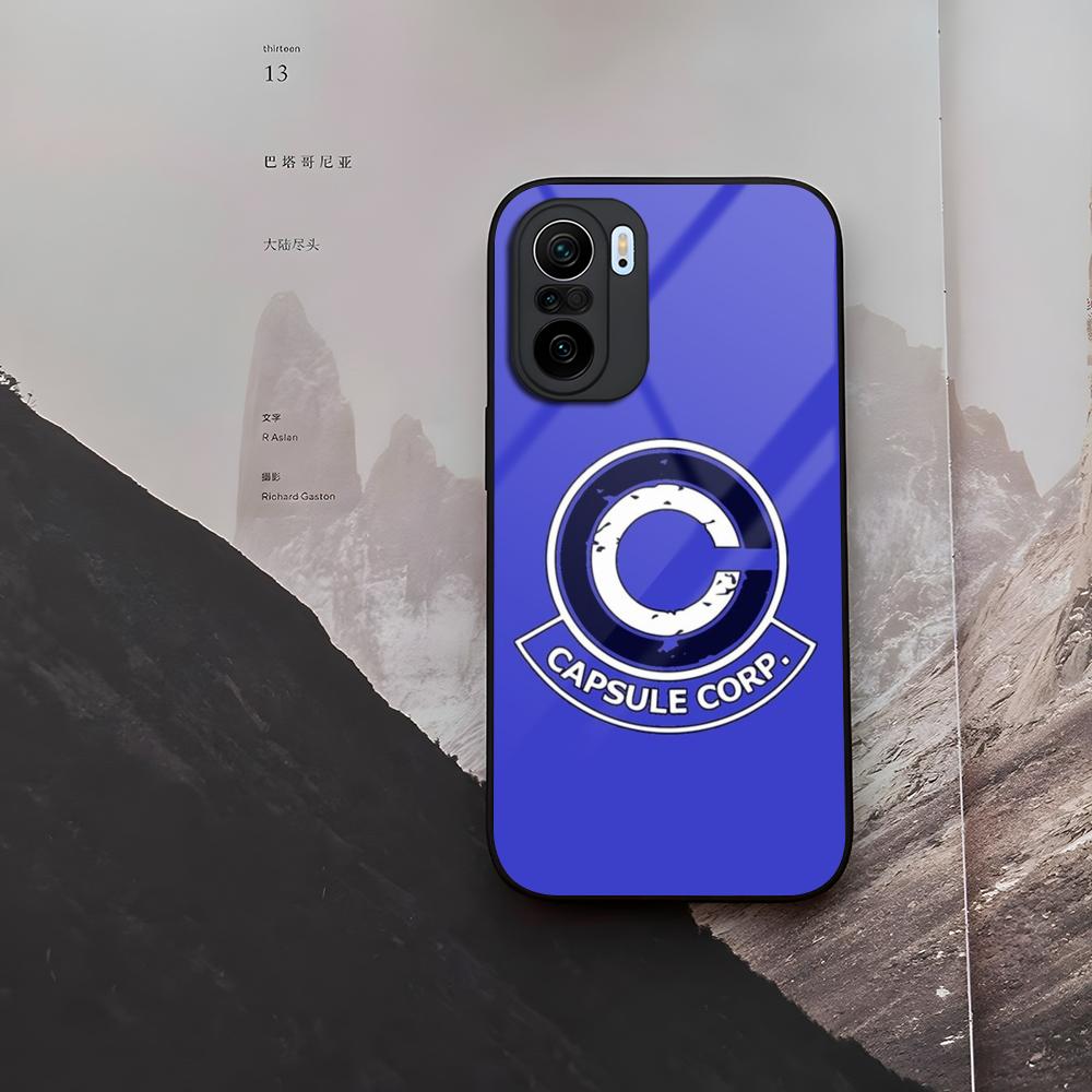 Capsule Corp Skullies Phone Case Tempered Glass For Xiaomi 15 14 12 Lite Pro 13 11t Lite POCO M6 M5 X6 X5 X3 F5 F6 Pro Cover