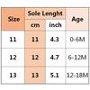 Boy Girl Baby Shoes Non-slip Soft Sole PU Leather Magic Sticker Infant Toddler