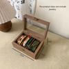 Wooden Bead Bracelet Storage Box Large Capacity Bracelet Display Case  Ring Watch