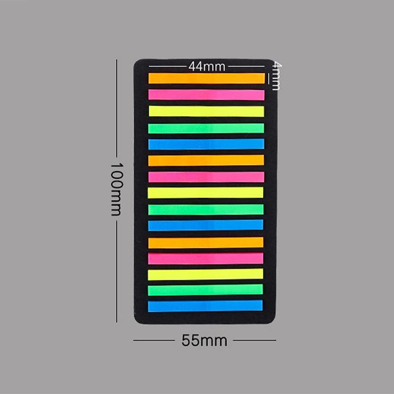 Post it Notes Sticky Notes 160/300Pcs Translucent Note Multifunctional Colored Sticky Tabs Long Page Mark for Notebooks