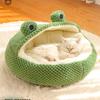 Warm Pet Nest Original Frog Series Warm Cat Nest Dog Nest Autumn and Winter House Nest Pet Supplies