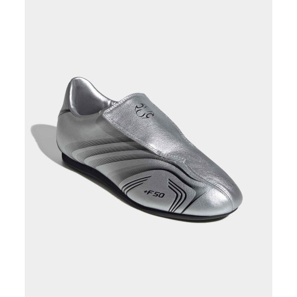 adidas Taekwondo F50 Silber Metallic Schwarz Damen Sneaker Core-Black IH1873